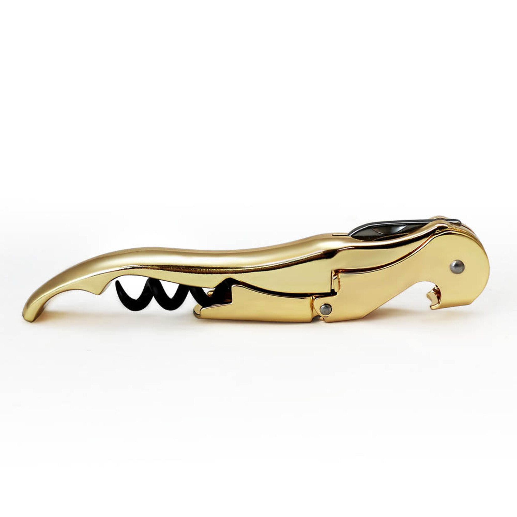 Double-Hinged Corkscrew Gold