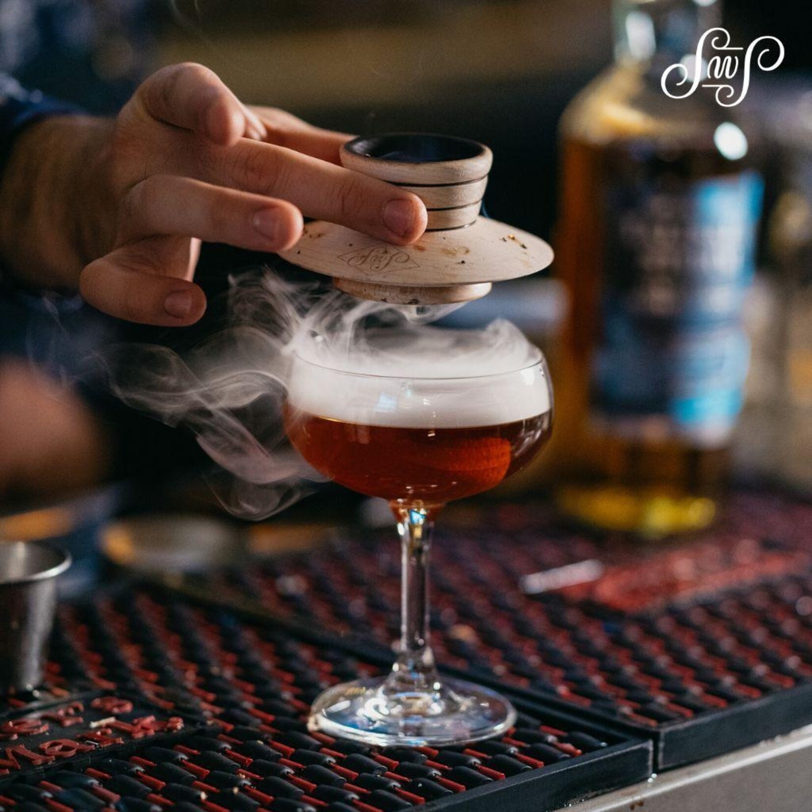 Smoking Cocktail Saucer