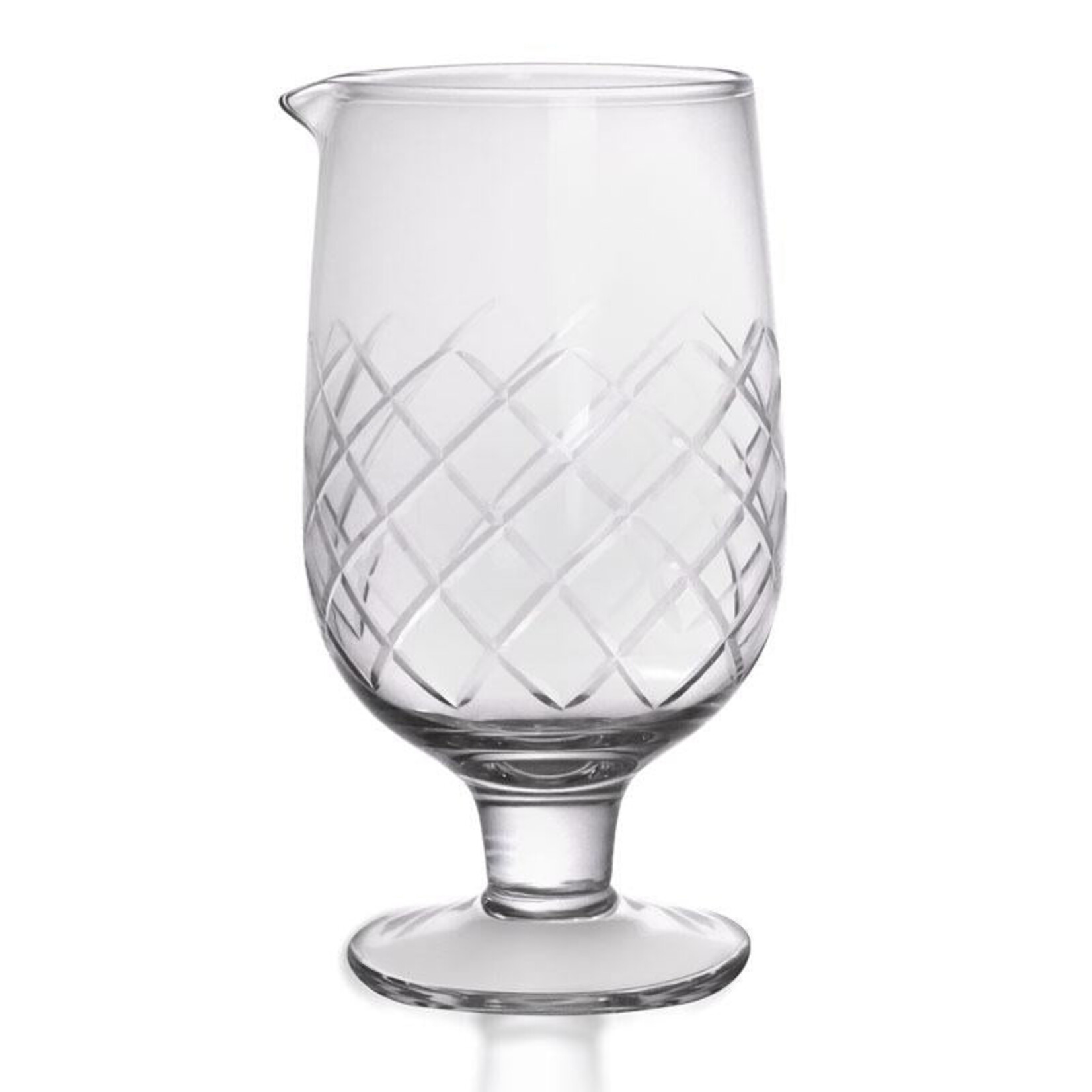 Stemmed Diamond Mixing Glass