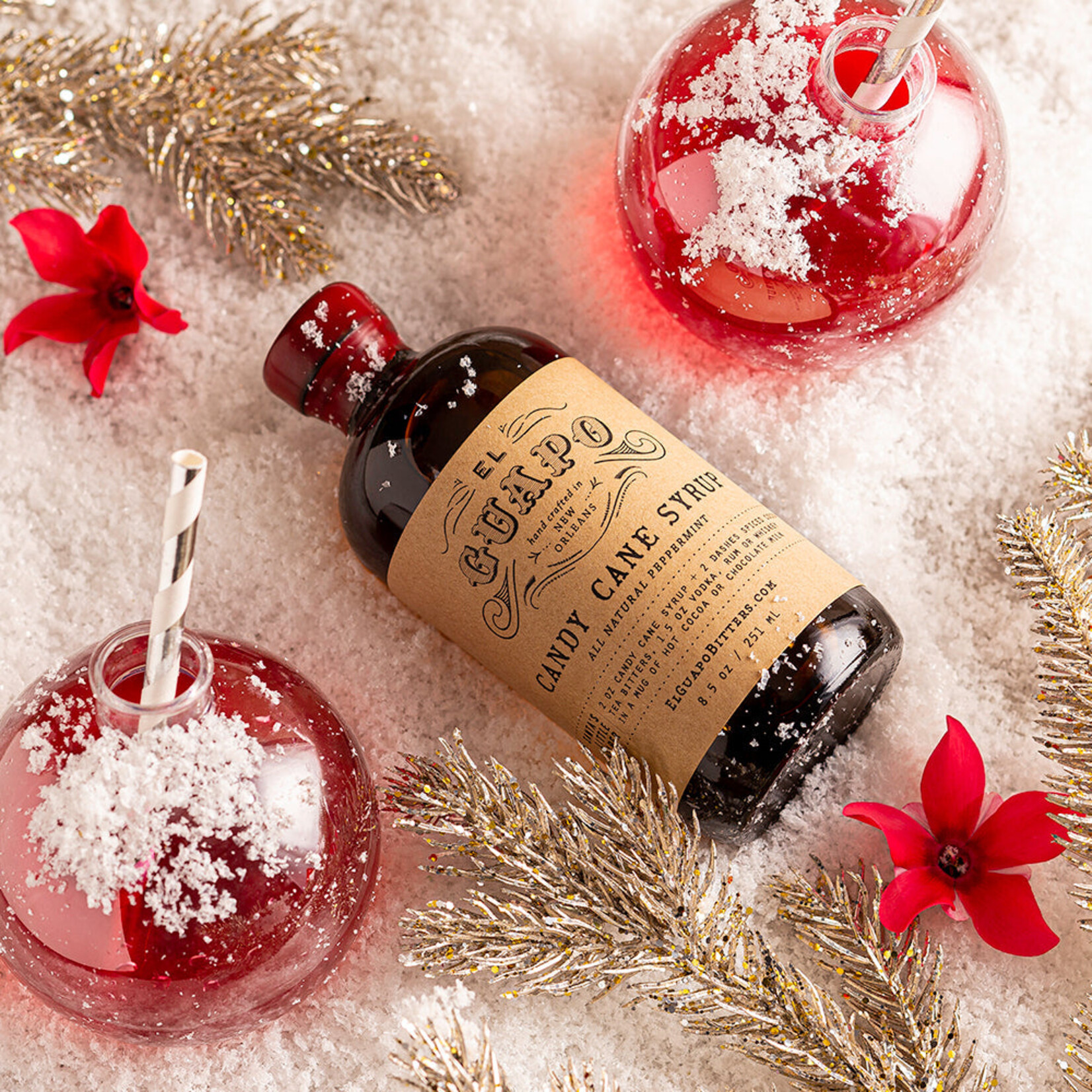 El Guapo Candy Cane Syrup