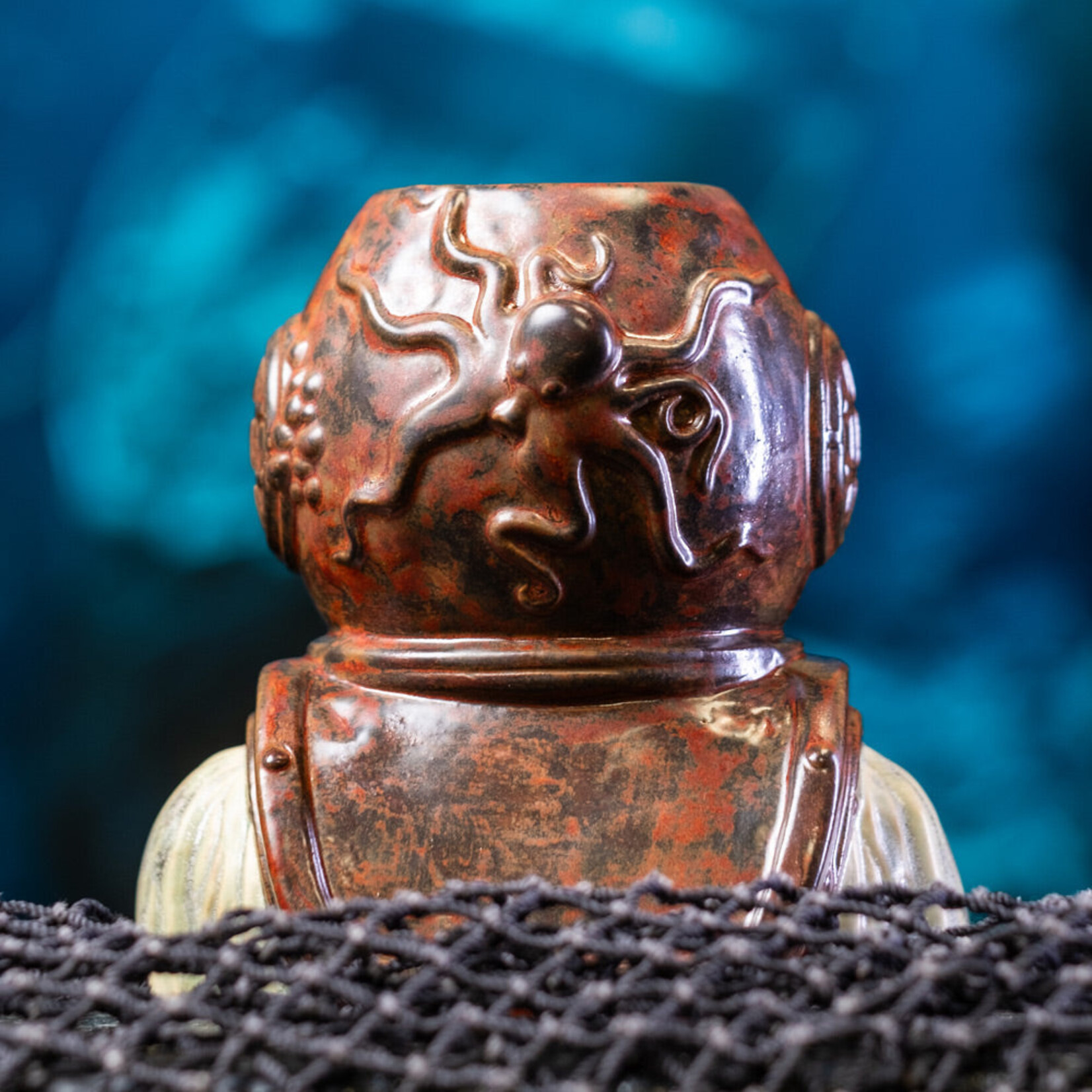 Tiki Farm Aqua Tiki Mug Red