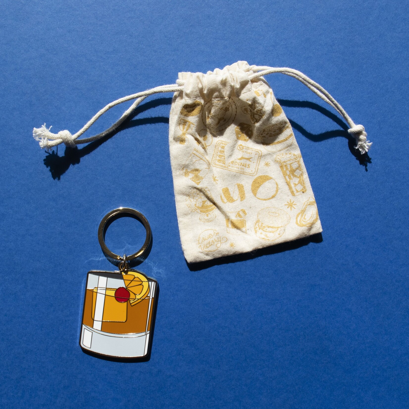 Old Fashioned Keychain