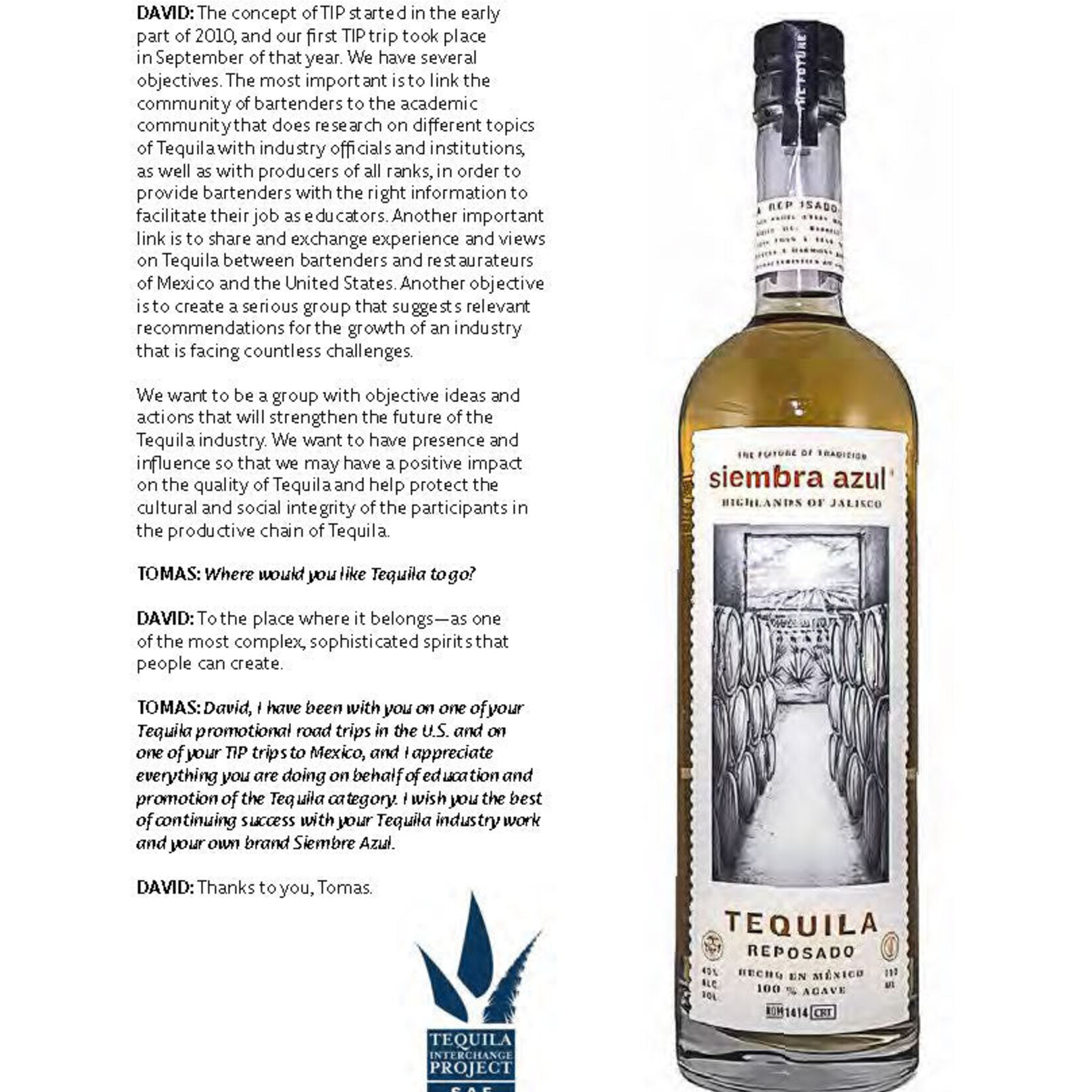 The Tequila Ambassador