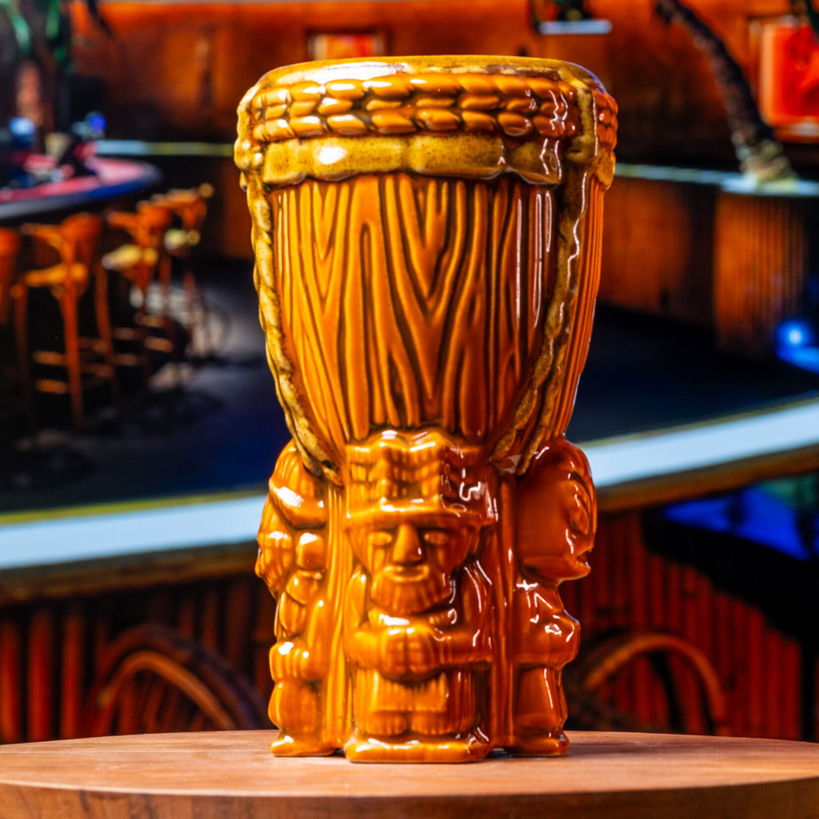 Tiki Farm Drum of the Forefathers Mug