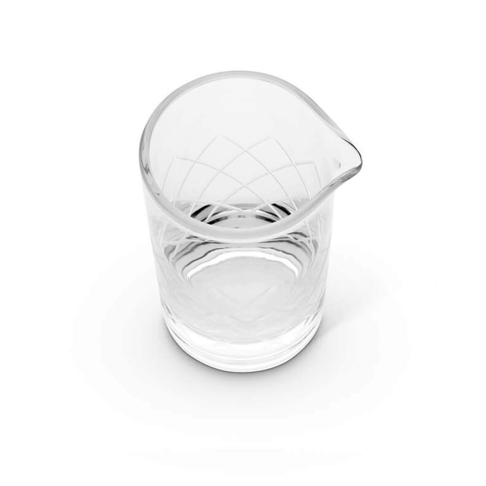 Etched Mixing Glass