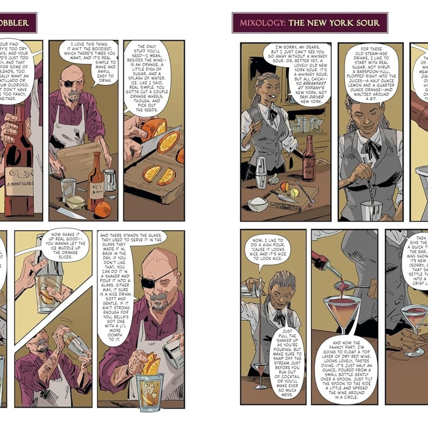 The Comic Book History of the Cocktail