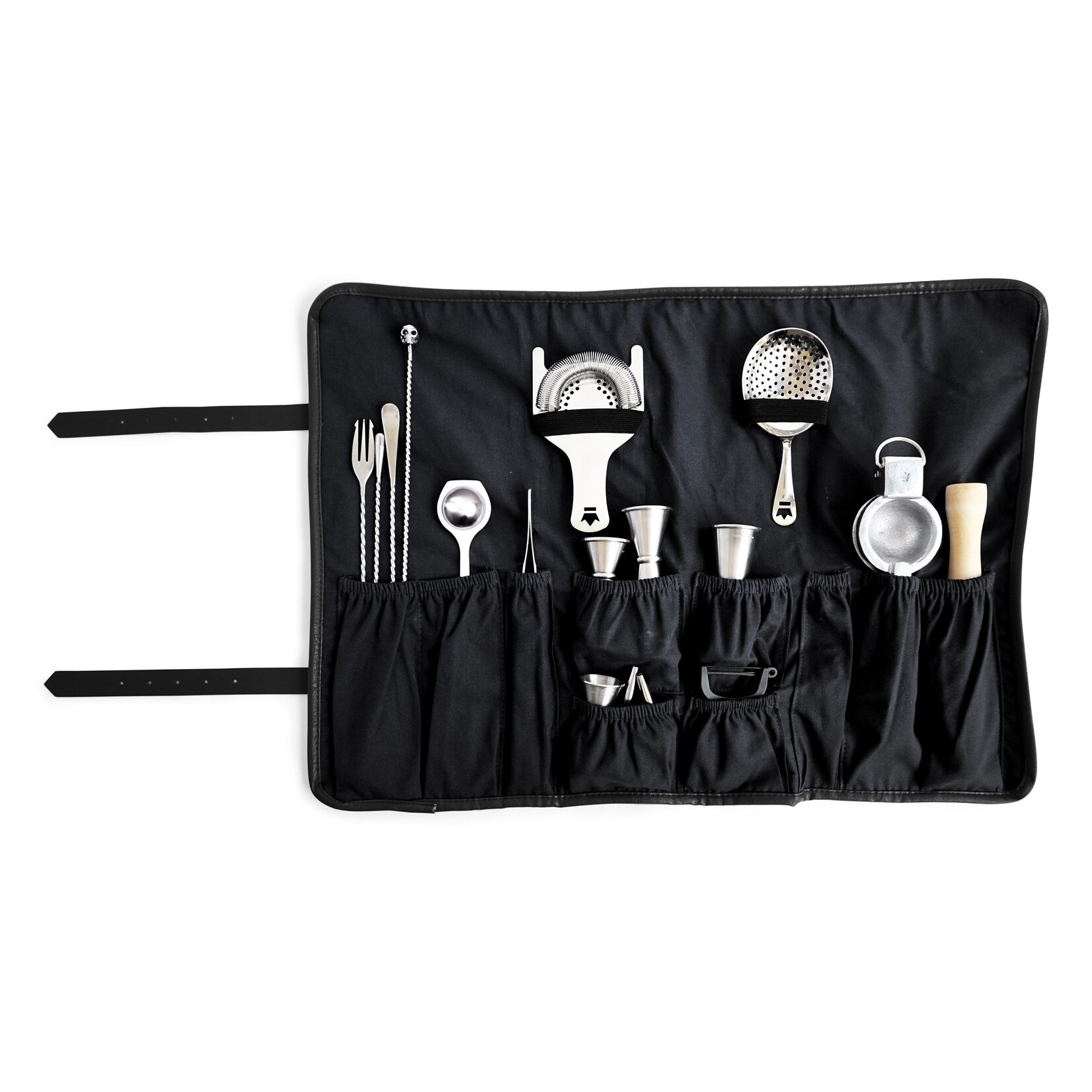 Cocktail Kingdom Barware Roll Up Black