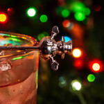 Cocktail Pick Snowman