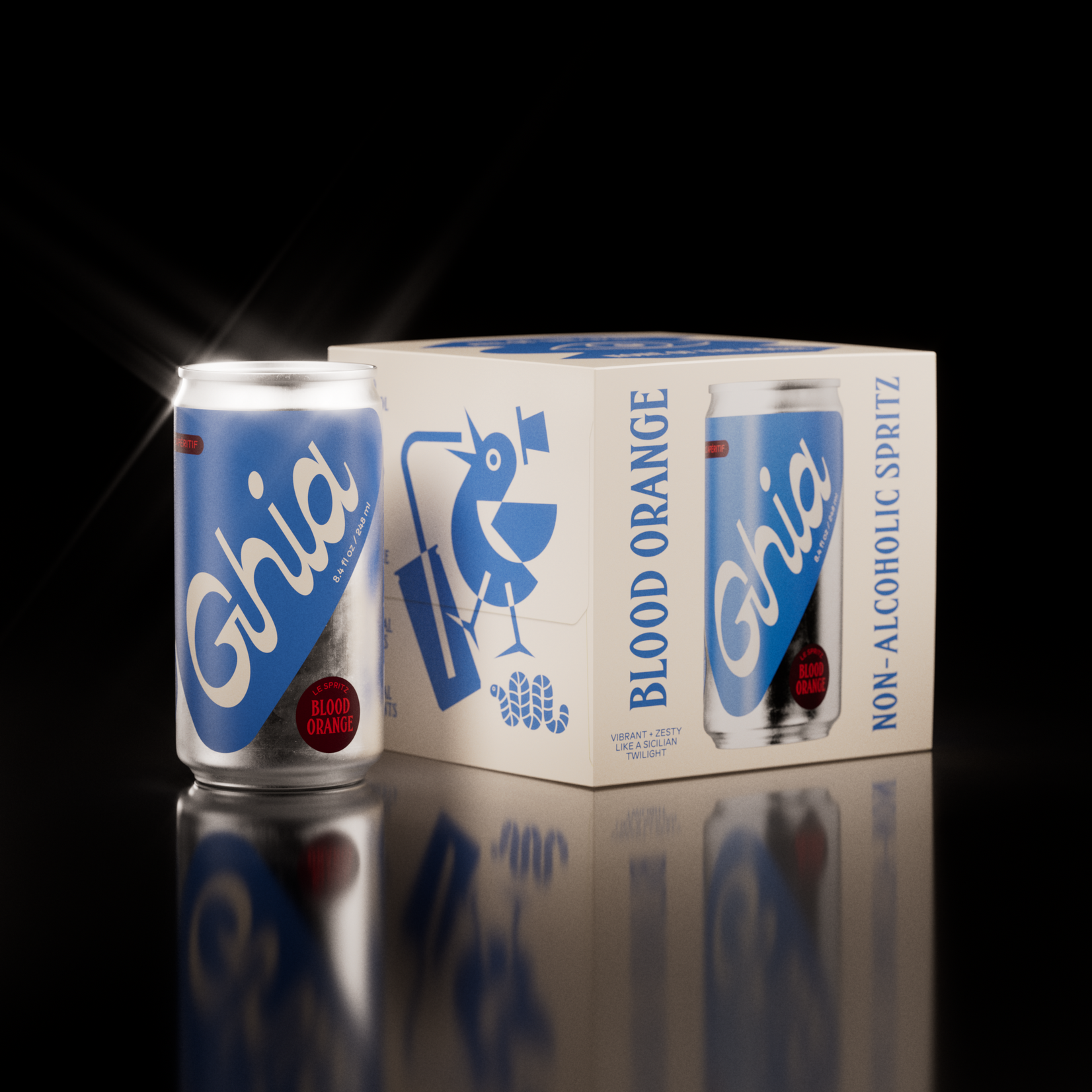 Ghia Blood Orange 4 Pack