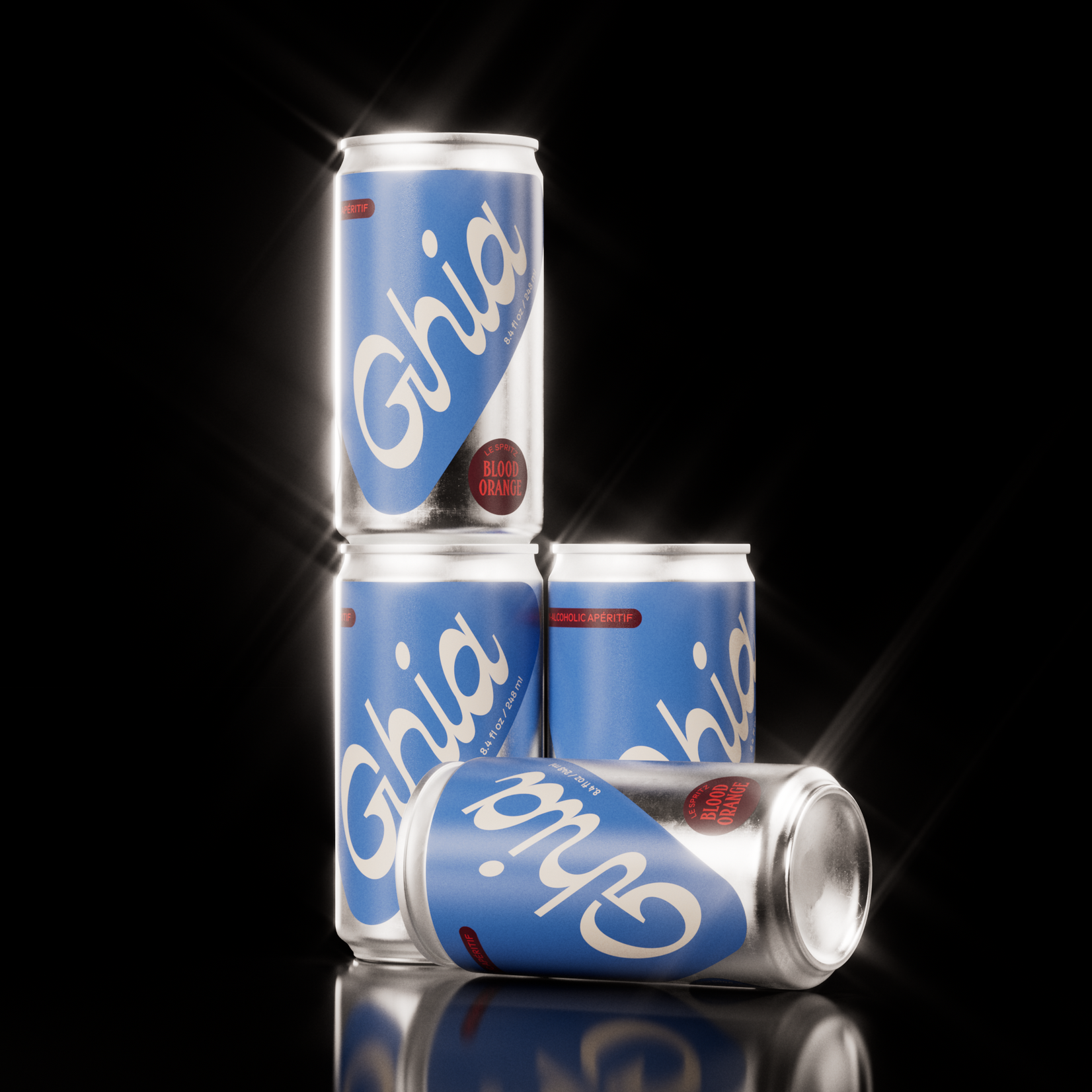 Ghia Ghia Blood Orange 4 Pack