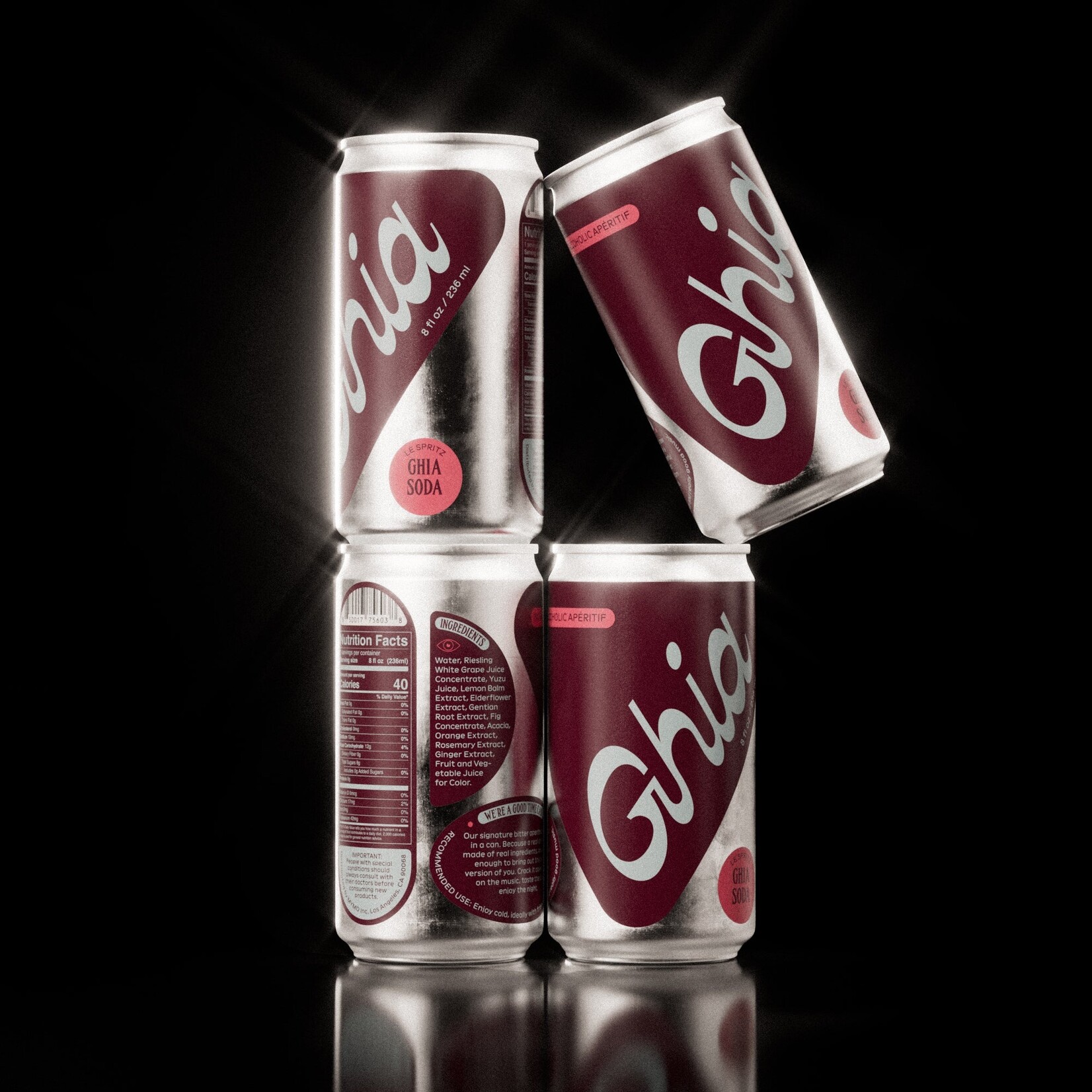 Ghia Ghia Soda 4 Pack