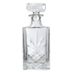 Palm Etched Decanter