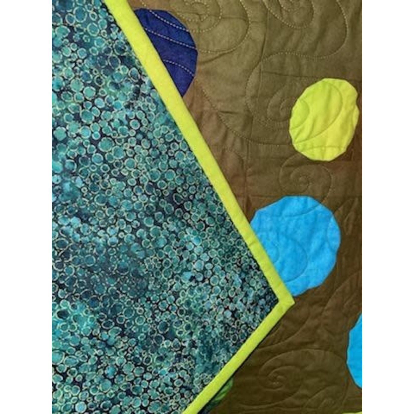Green Bubbly Quilt