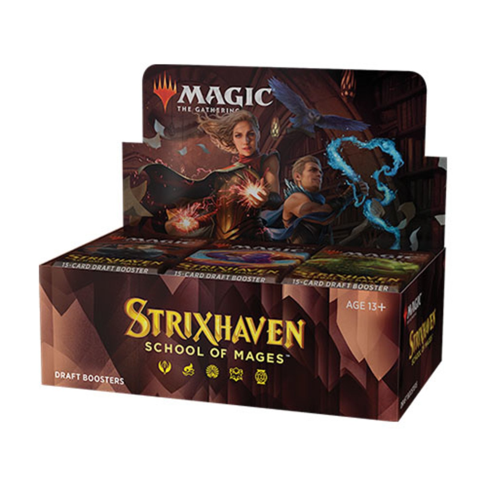 Wizards of the Coast Strixhaven - School of Mages Draft Booster Display