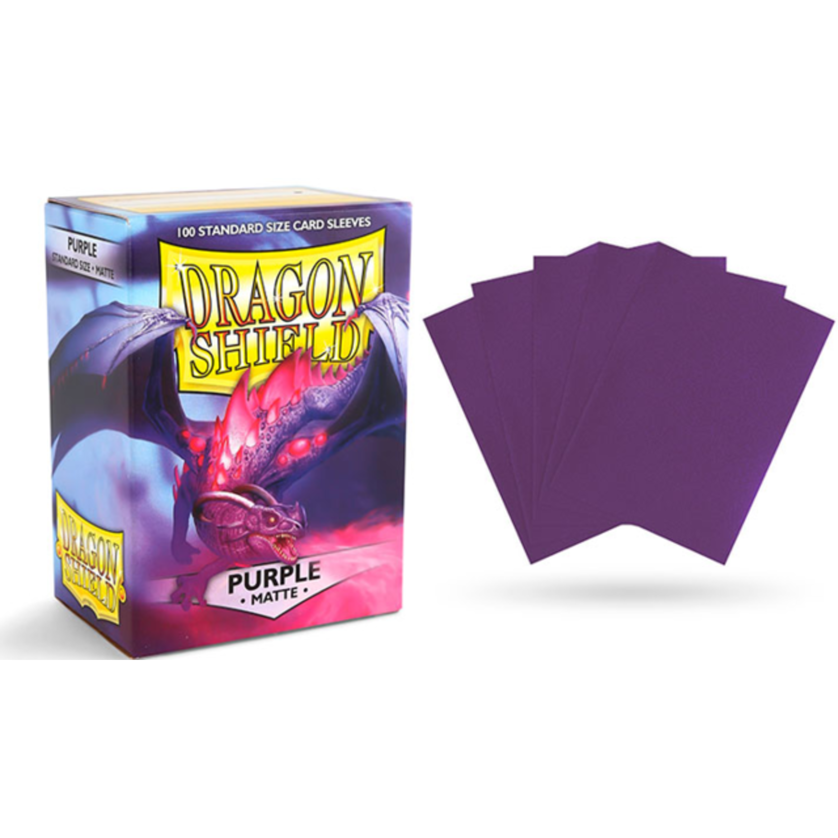 Purple Dragon Shield 100 Standard Matt Sleeves 