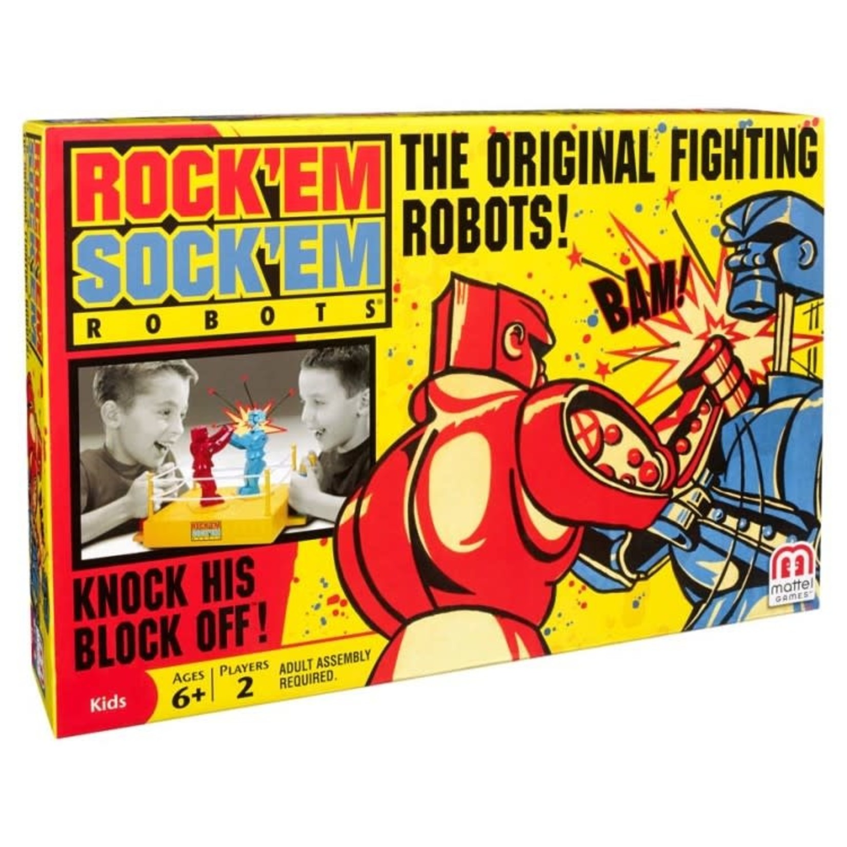 Mattel Games Rock'em Sock'em Robots