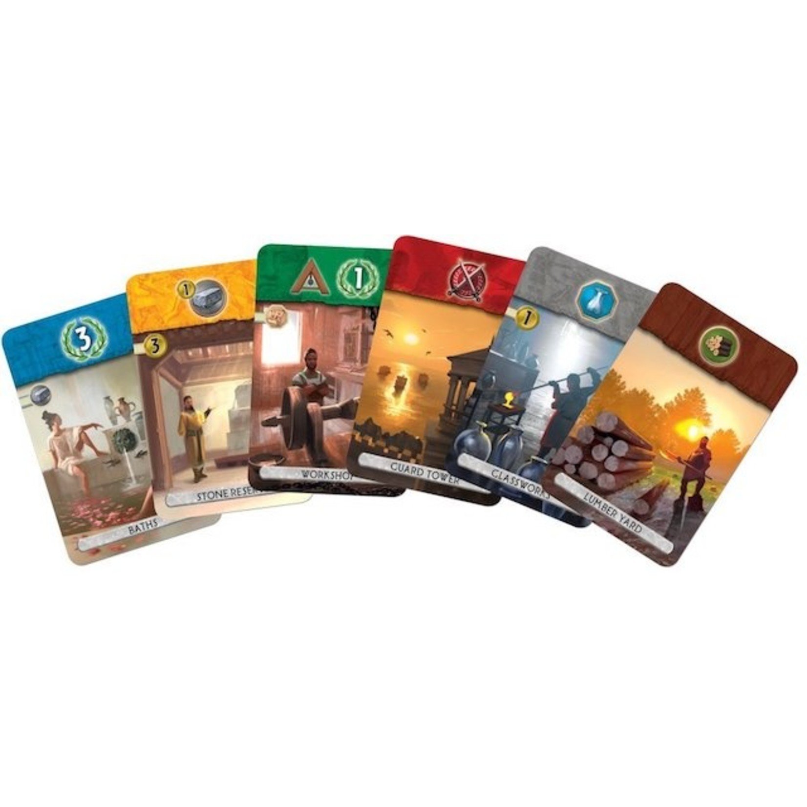 Seven Wonders Duel Game – Allport Editions