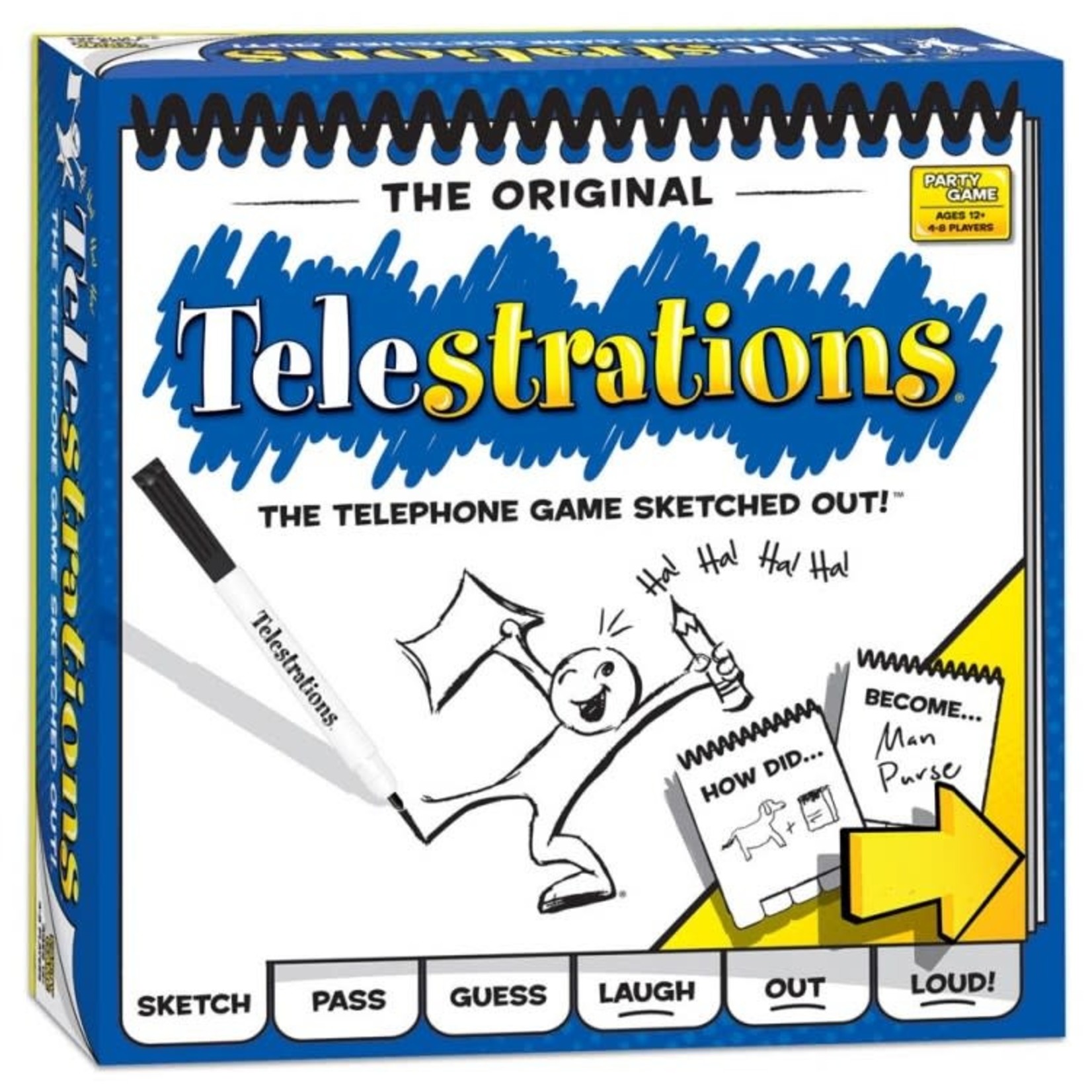 USAOpoly Telestrations Party Game