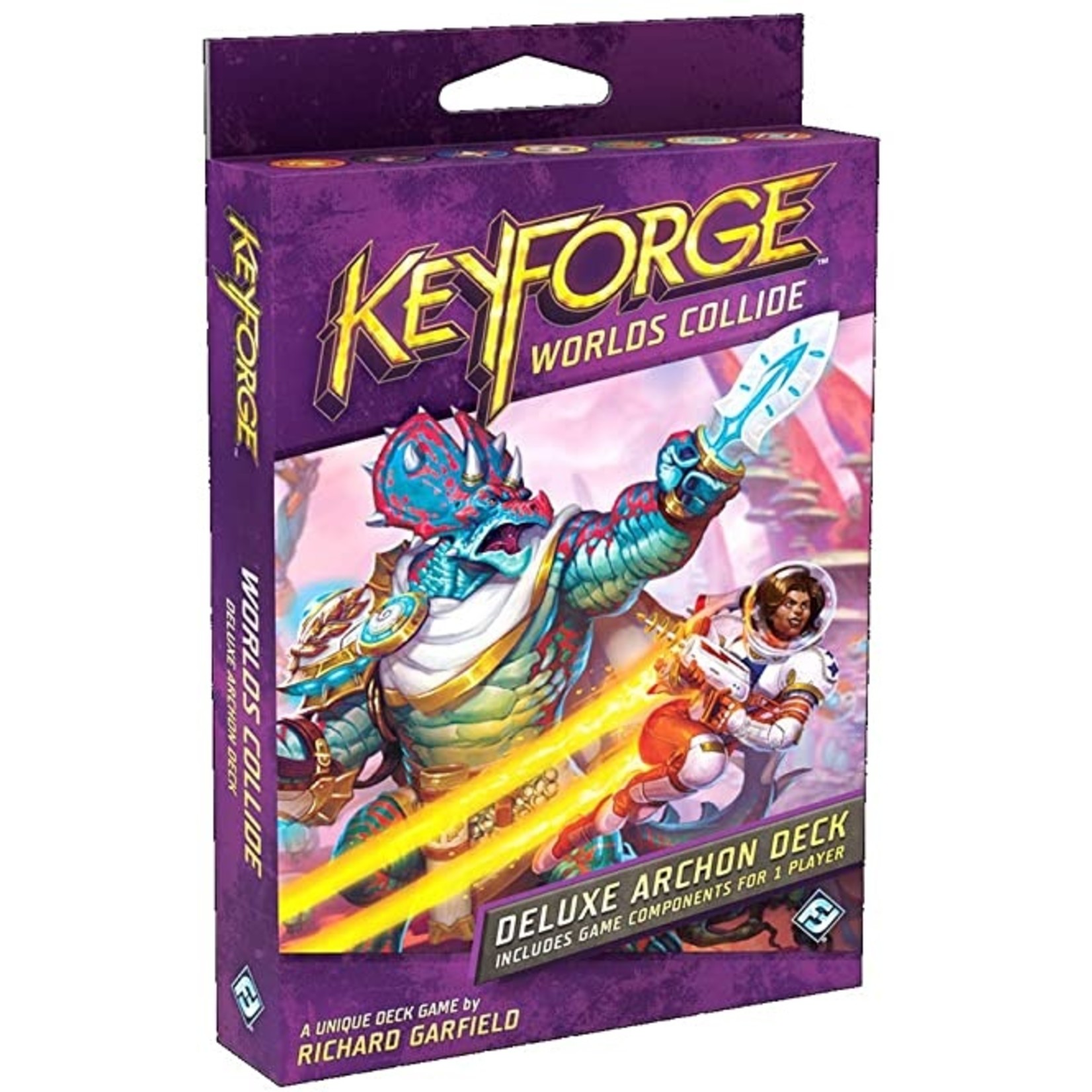 Fantasy Flight Publishing KeyForge: Worlds Collide Deluxe Deck