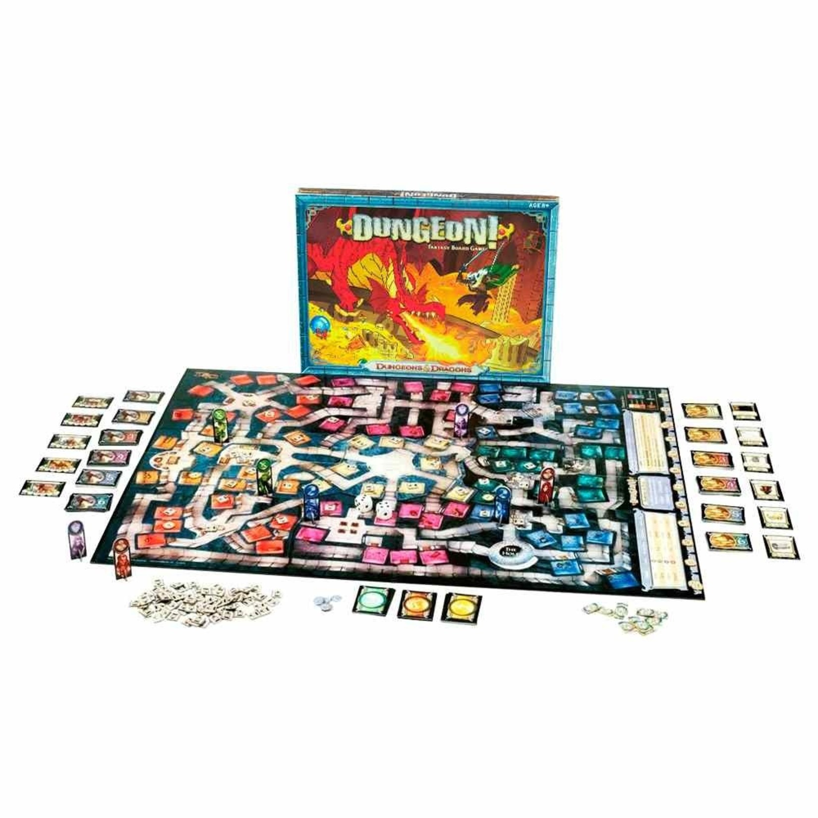 Wizards of the Coast D&D Dungeon! Fantasy Board Game