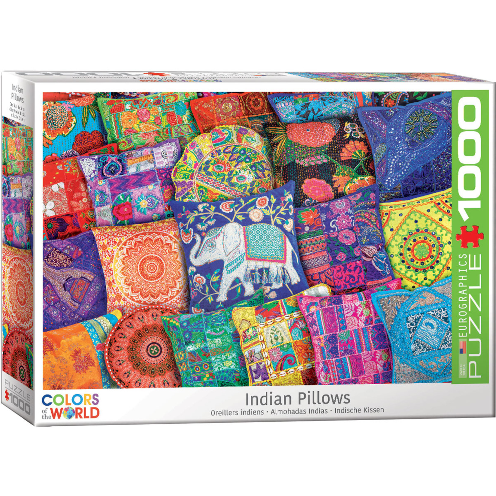 EuroGraphics Puzzles Indian Pillows 1000 Pc