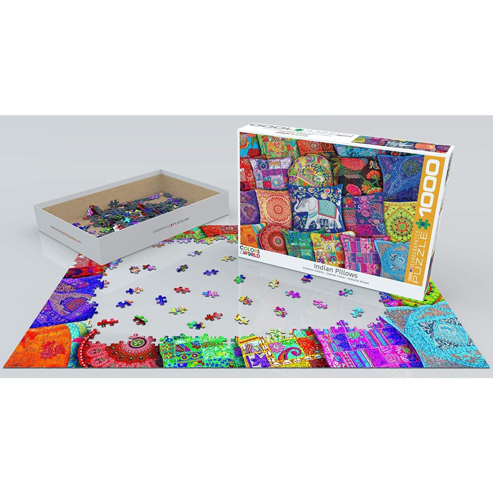 EuroGraphics Puzzles Indian Pillows 1000 Pc