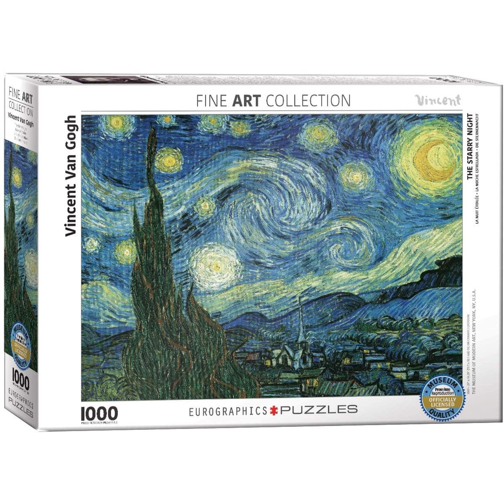 EuroGraphics Puzzles Starry Night (1000pc)