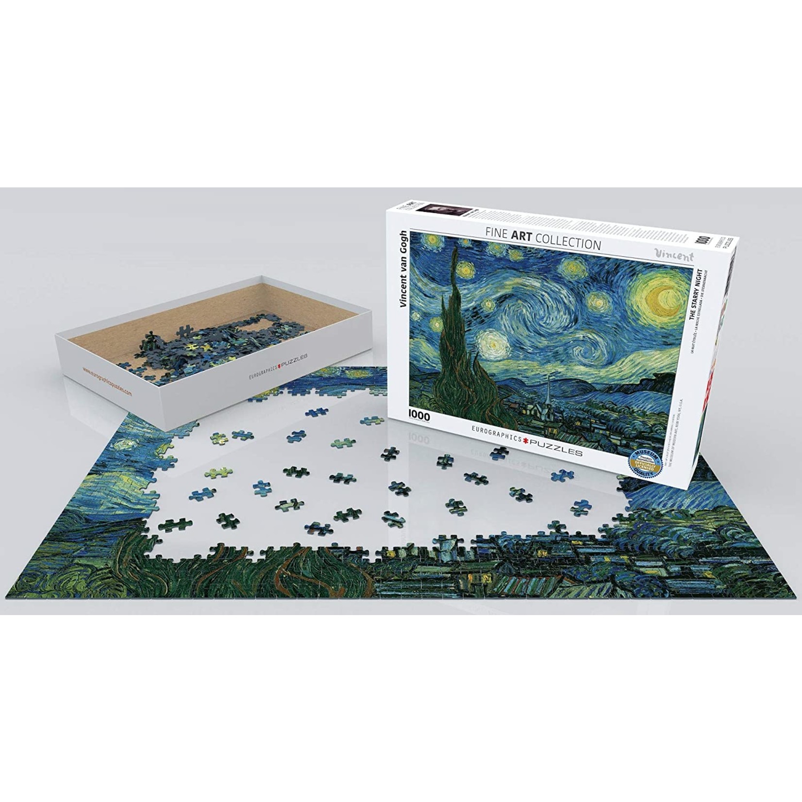 EuroGraphics Puzzles Starry Night (1000pc)