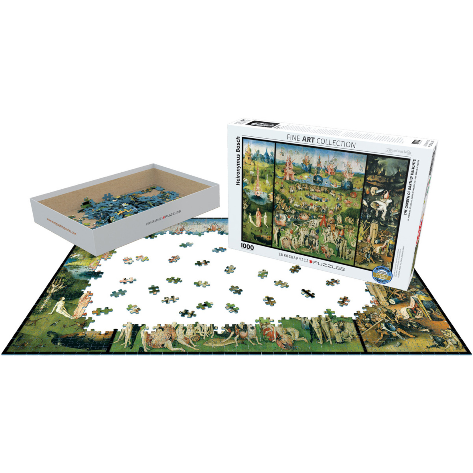 EuroGraphics Puzzles The Garden of Earthly Delights 1000pc