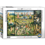 EuroGraphics Puzzles The Garden of Earthly Delights 1000pc