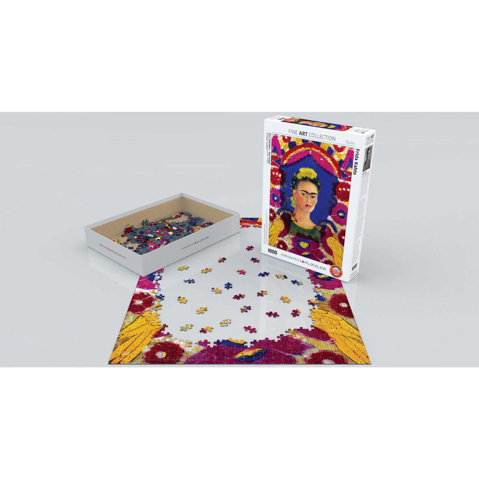 EuroGraphics Puzzles Frida Kahlo: Self Portrait The Frame 1000pc