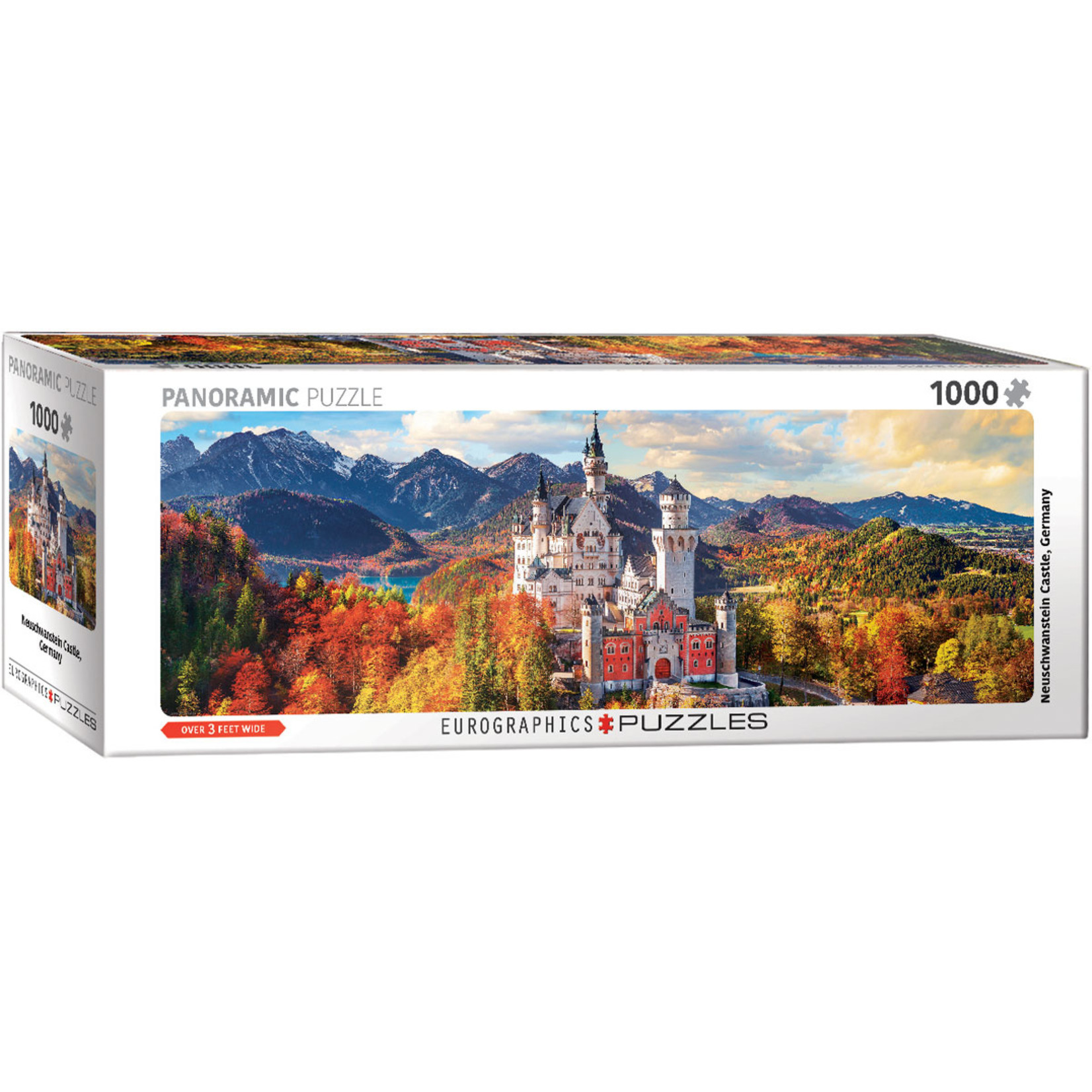 EuroGraphics Puzzles Neuschwanstein Castle in Autumn 1000pc