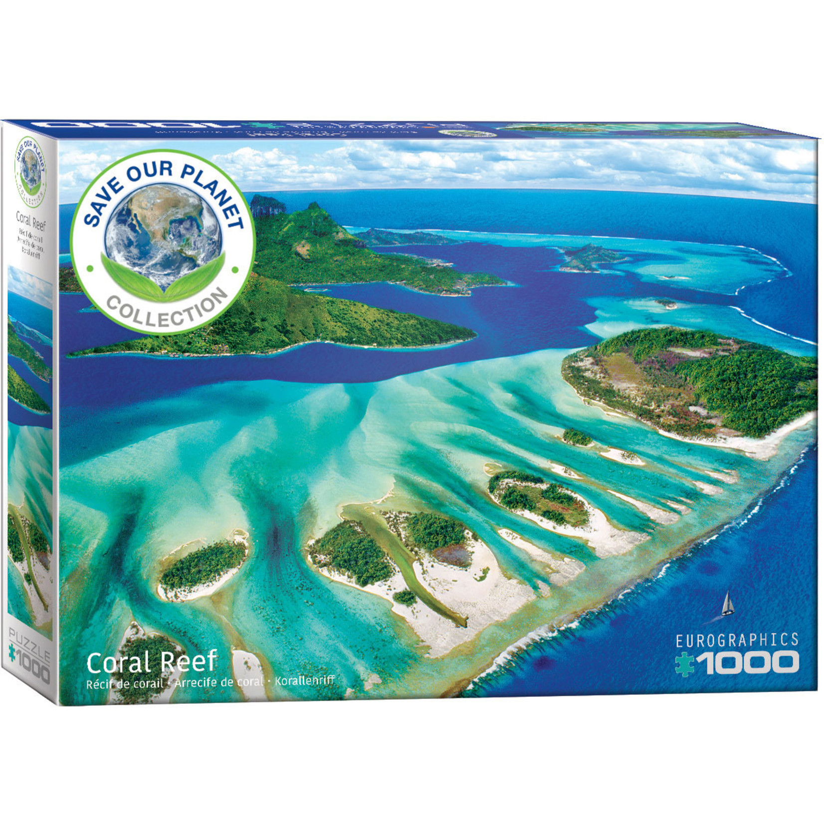 EuroGraphics Puzzles Coral Reef 1000pc