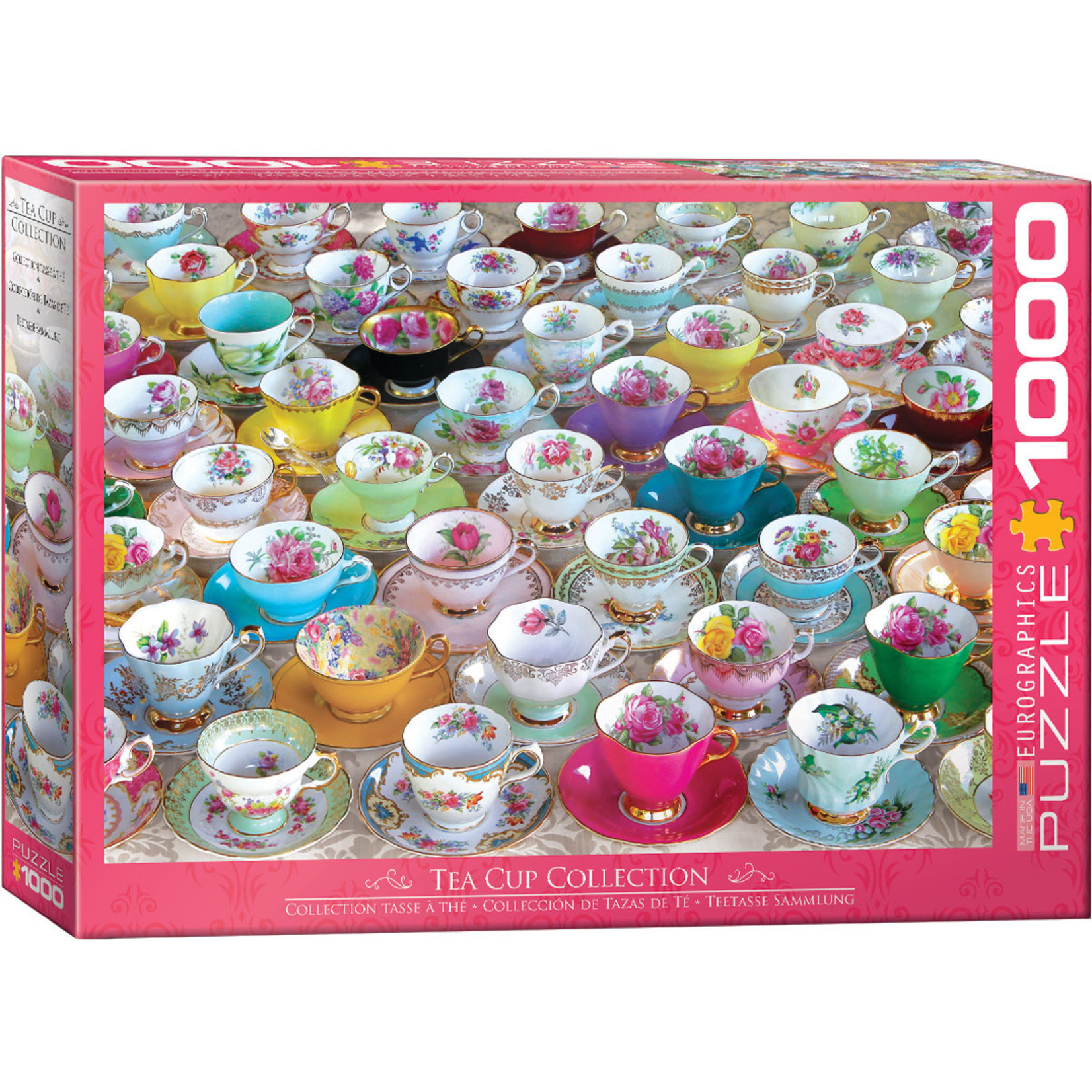 EuroGraphics Puzzles Tea Cup Collection 1000pc