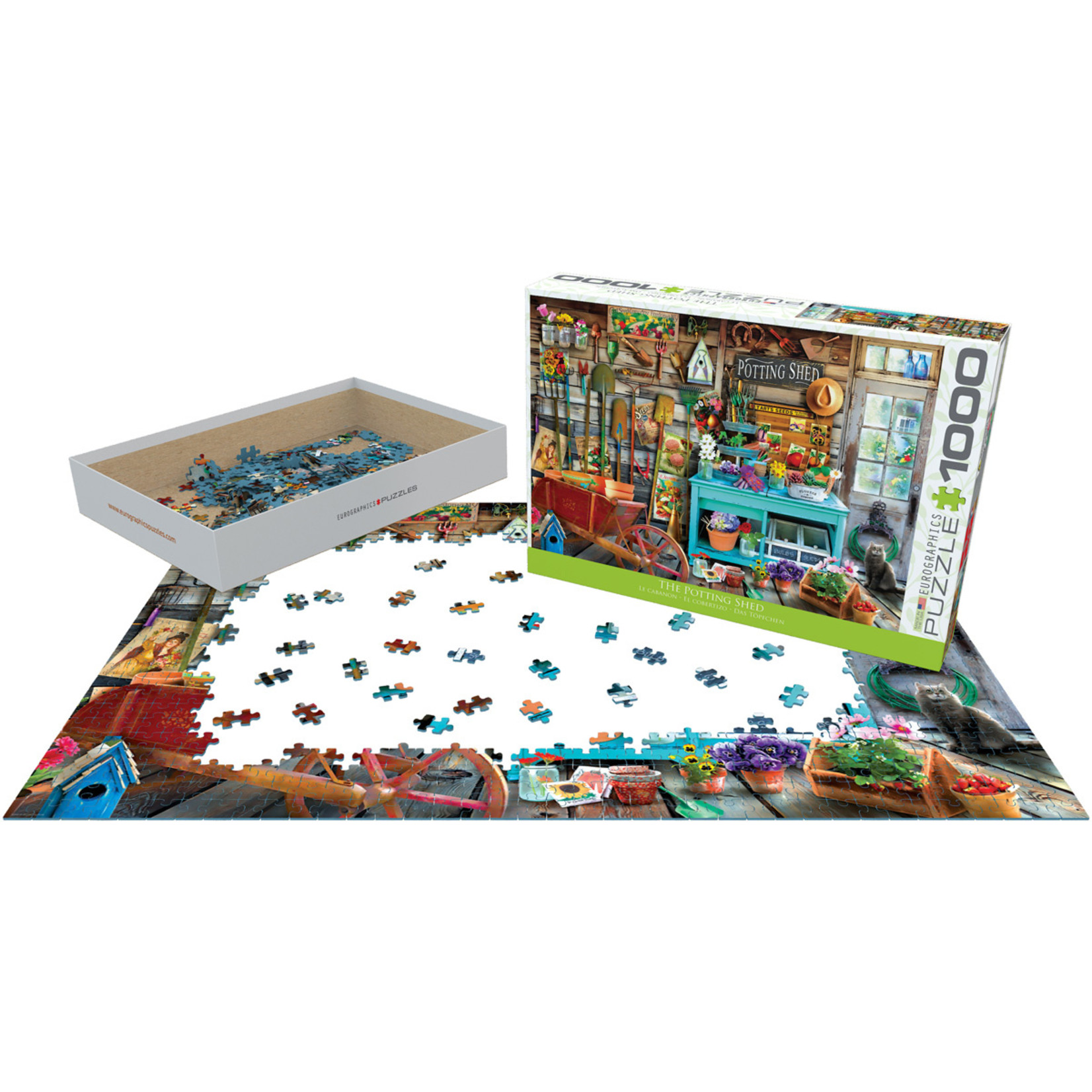 EuroGraphics Puzzles The Potting Shed 1000pc