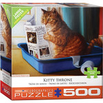EuroGraphics Puzzles Kitty Throne 500pc