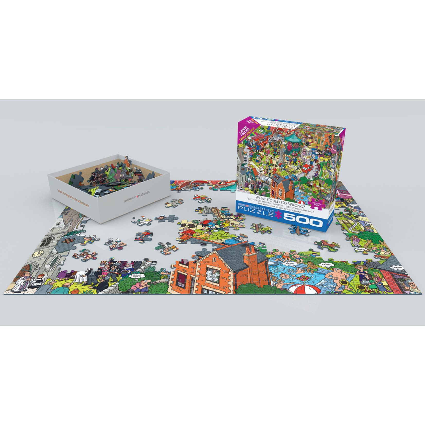 EuroGraphics Puzzles What Could go Wrong? 500pc