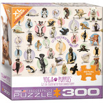 EuroGraphics Puzzles Yoga Puppies 300pc