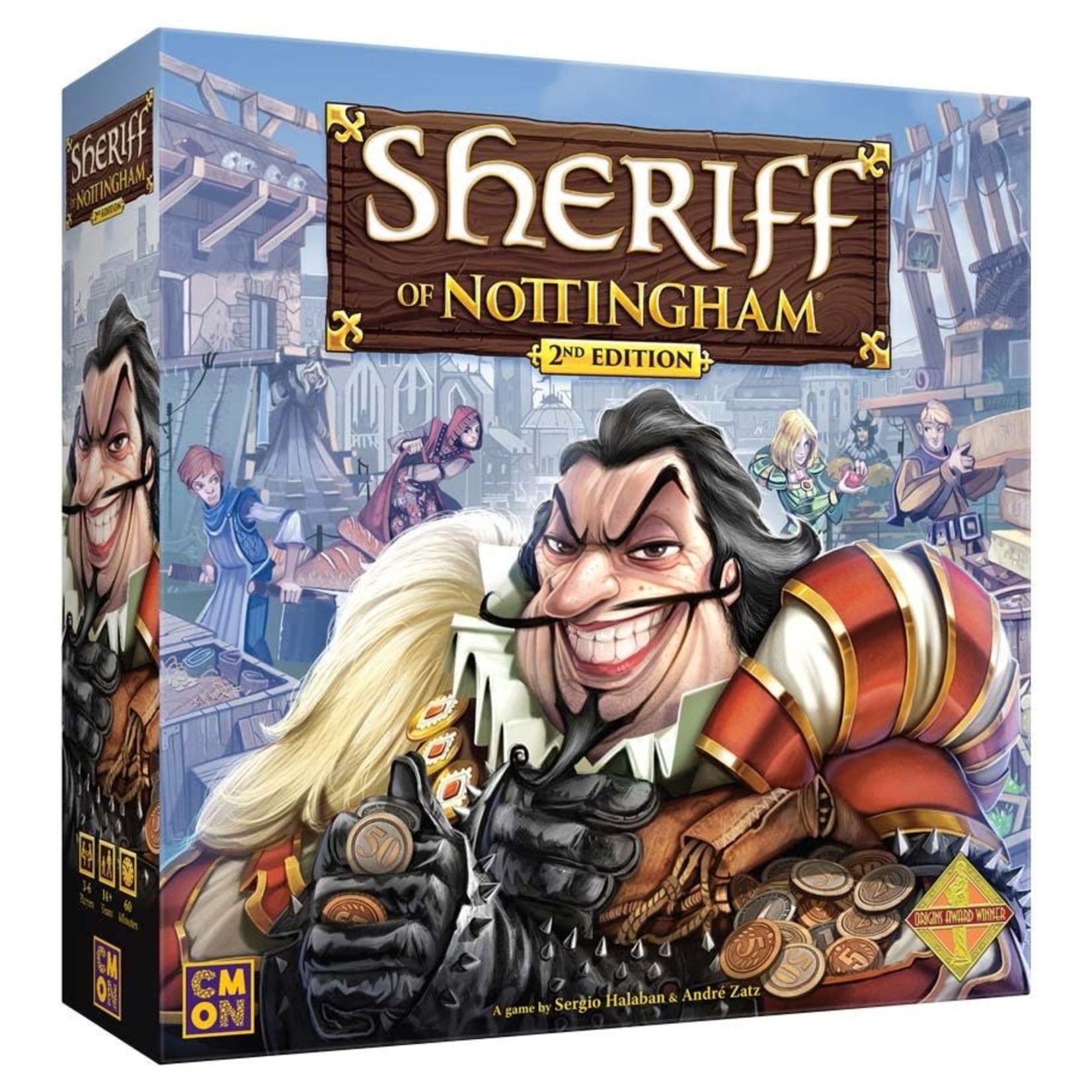 CoolMiniOrNot.Inc. Sheriff of Nottingham 2nd Edition