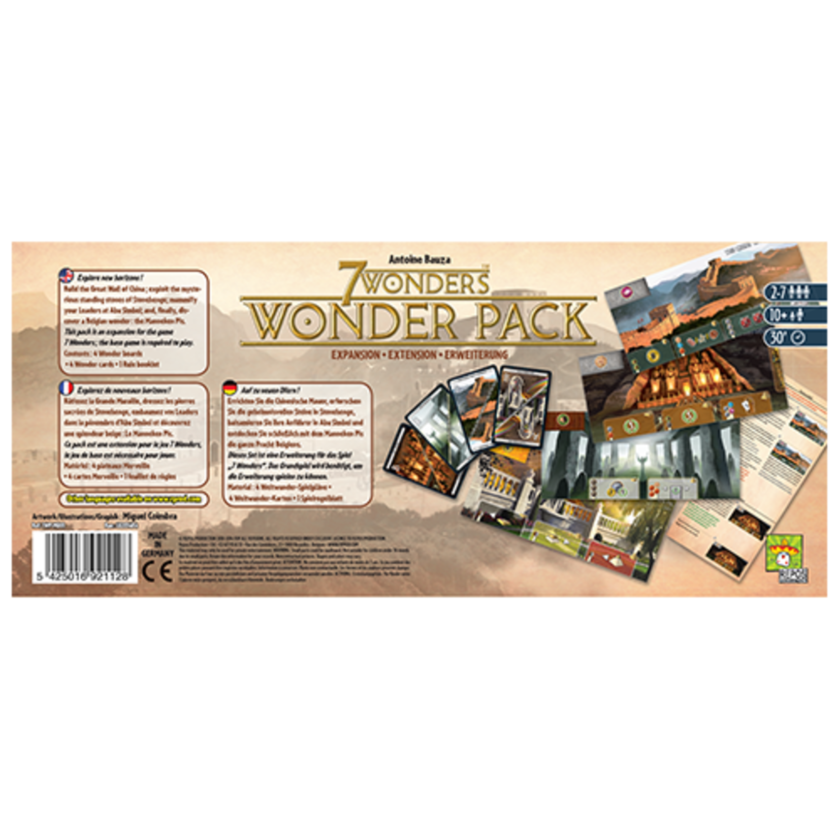 Asmodee 7 Wonders: Wonders Pack