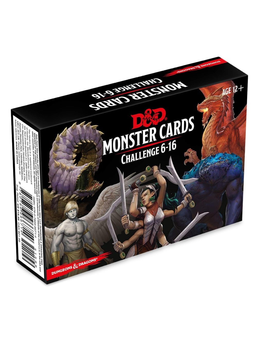 D&amp;D Monster Cards - Challenge 6-16 Deck - Greenfield Games