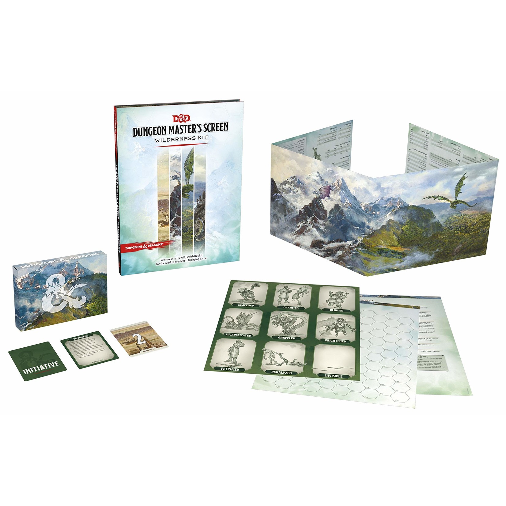 Wizards of the Coast D&D 5th Ed Dungeon Master's Screen Wilderness Kit