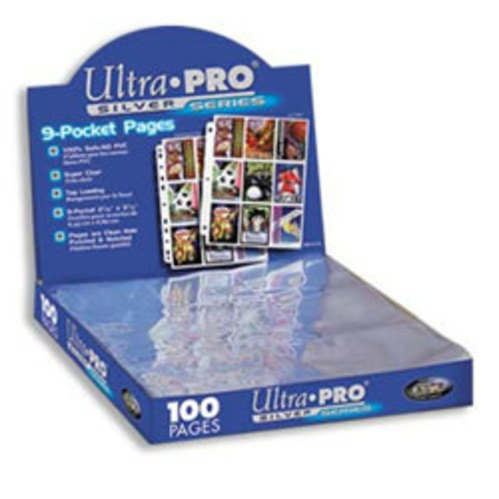 Ultra Pro Silver Series: 9pkt Pages Box (100ct)