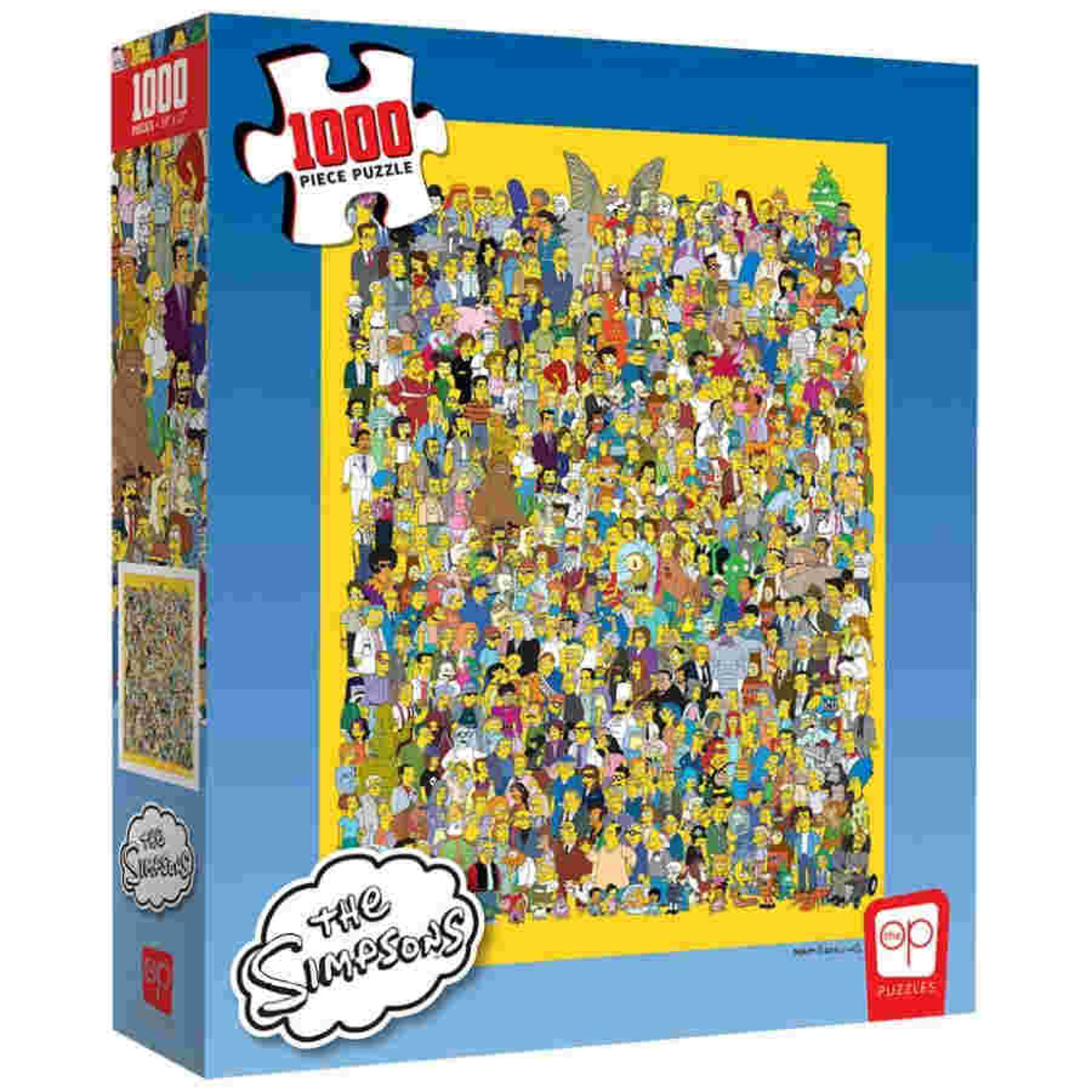 USAOpoly Puzzle The Simpsons Cast of Thousands 1000pc