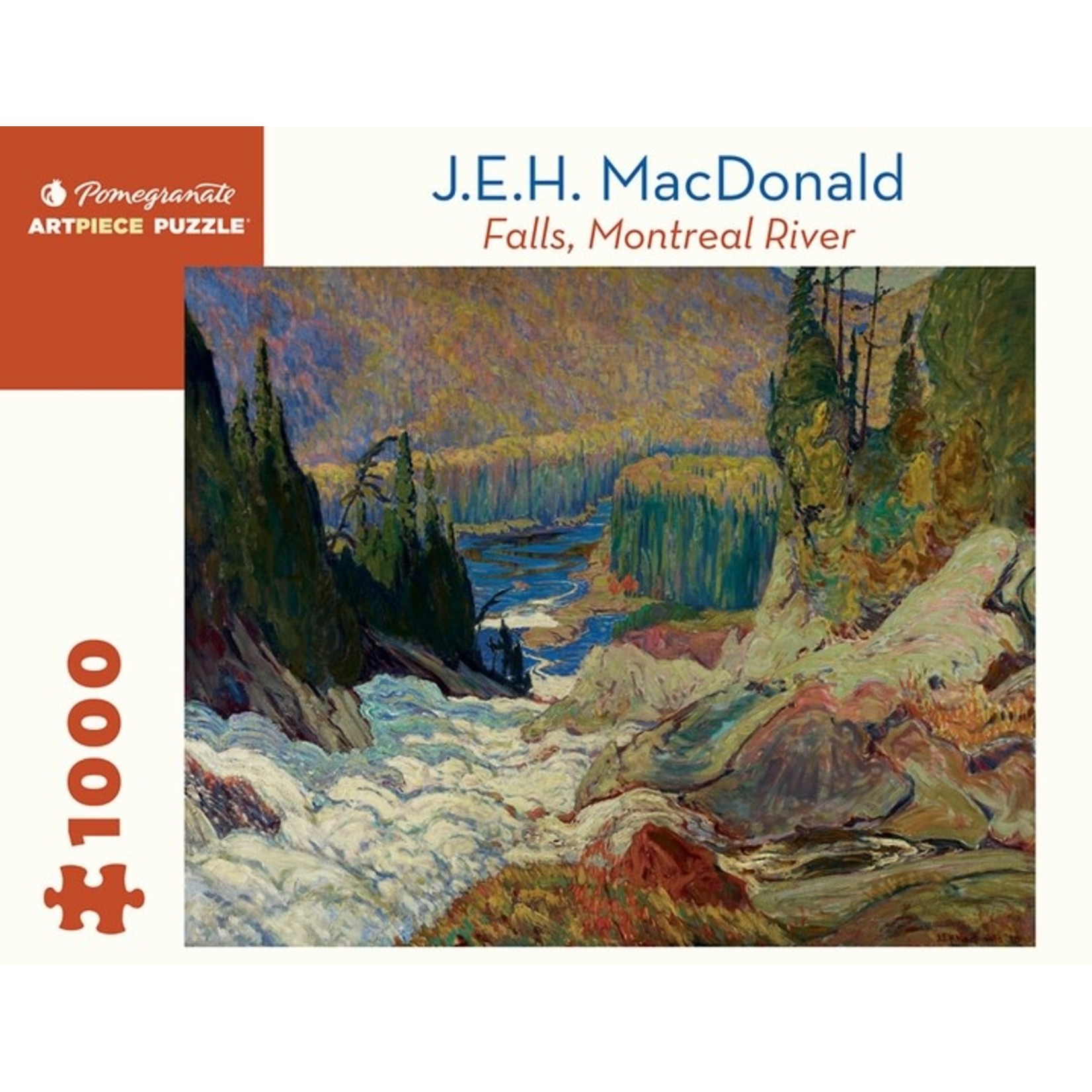 J.E.H. MacDonald: Falls, Montreal River 1000pc