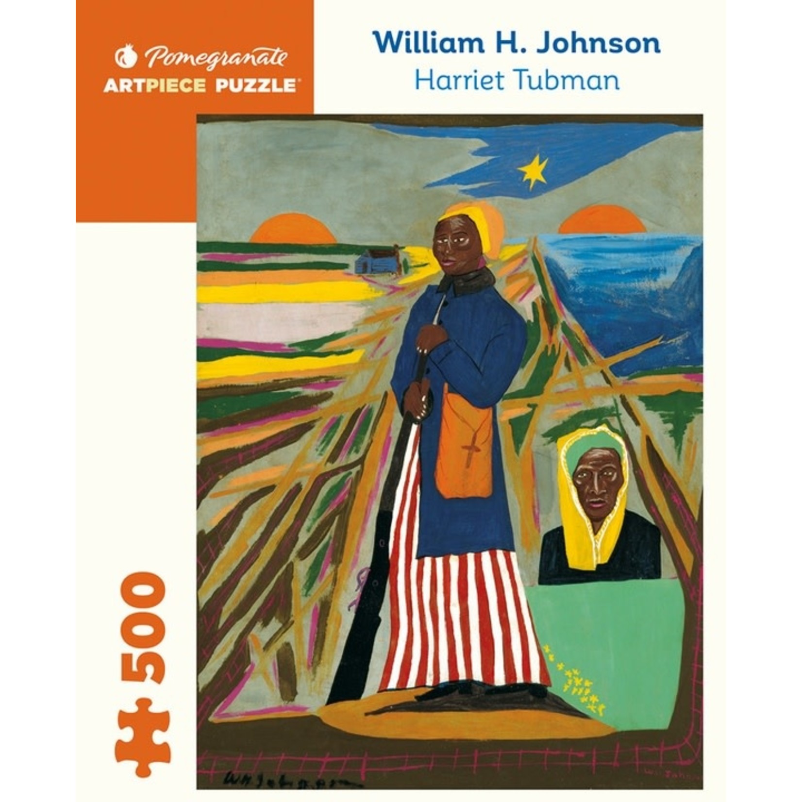 William H. Johnson: Harriet Tubman 500pc