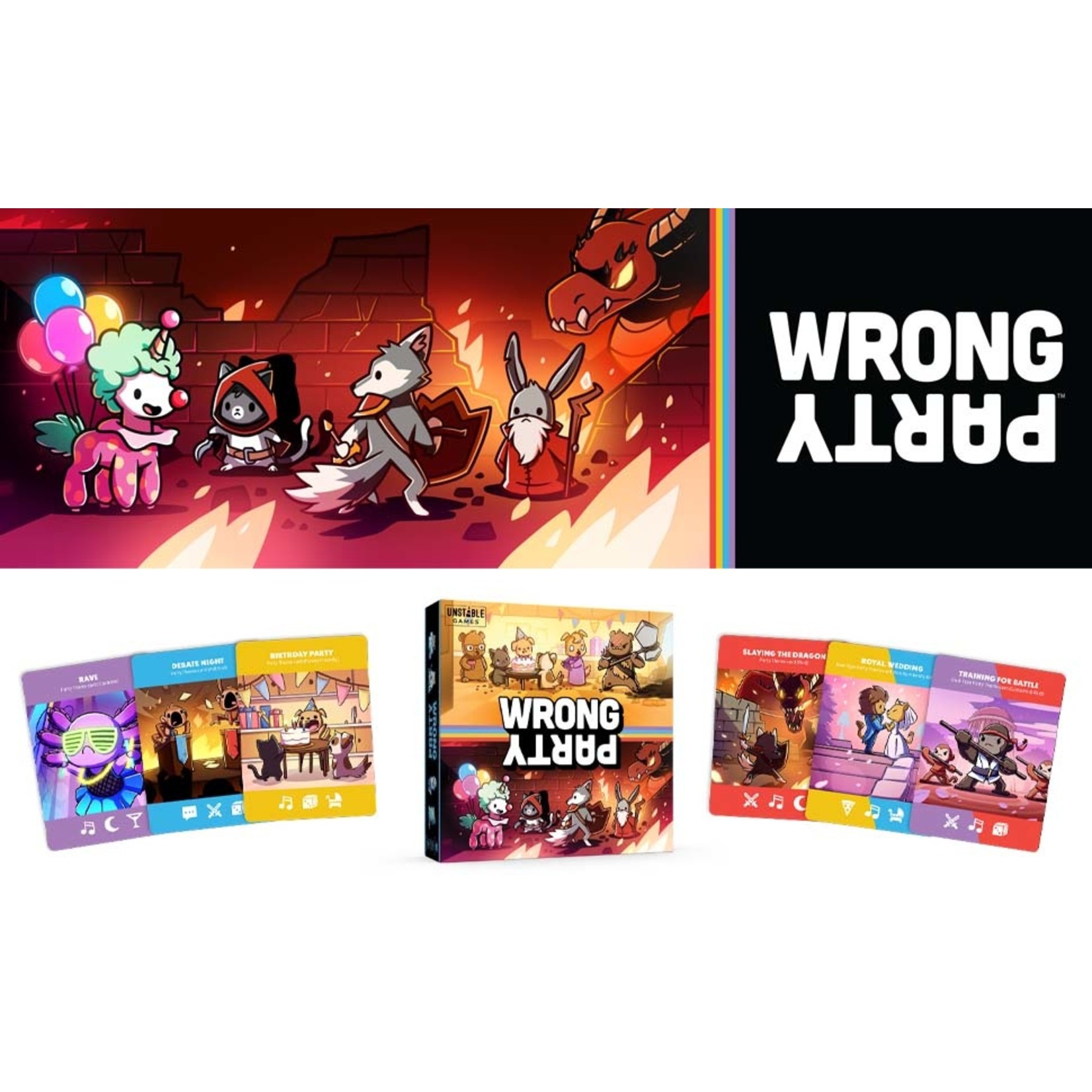 Wrong Party - Greenfield Games