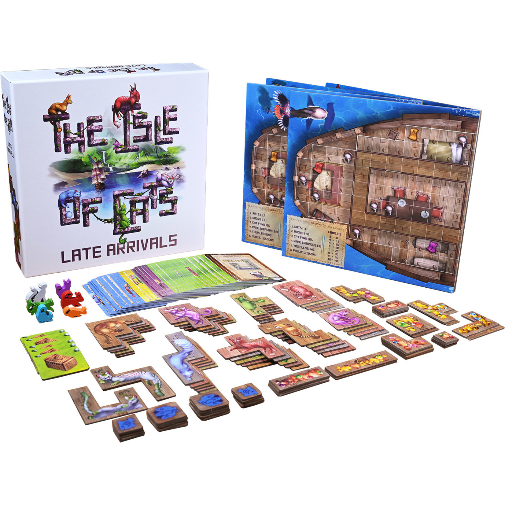 City of Games The Isle of Cats Late Arrivals Expansion