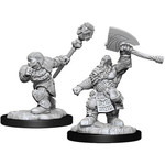 WizKids/Neca Dwarf Fighter & Dwarf Cleric