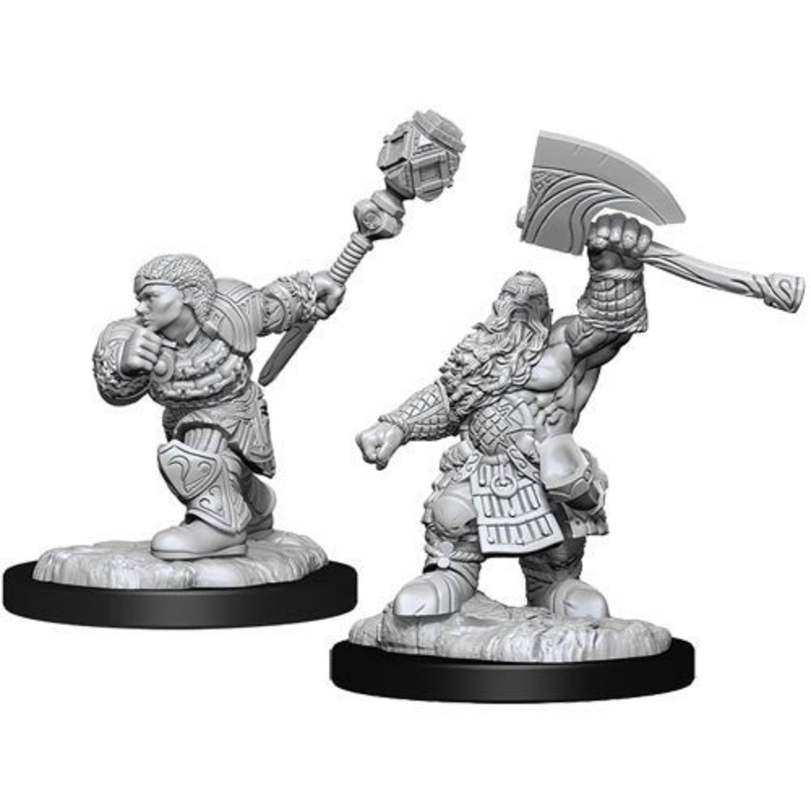 WizKids/Neca 90276 Dwarf Fighter & Dwarf Cleric